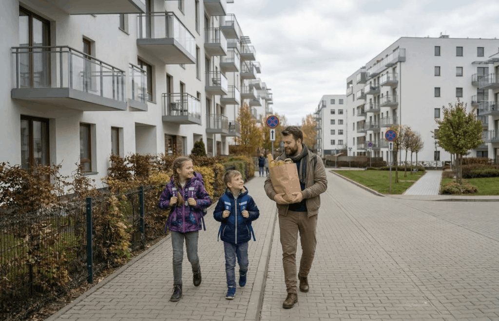 Lokalizacja to nie wszystko. Czym jest koncepcja miasta 15-minutowego i dlaczego podnosi wartość Twojego mieszkania?
